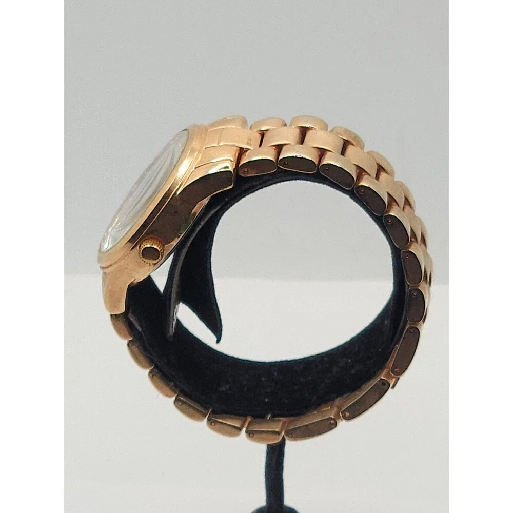 Sofia Vergara Rose Gold Tone Watch with Rhinestones